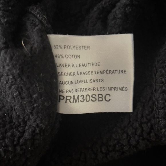 KREW Independent Trading Co Crewneck Raglan Sweatshirt PRM30SBC Black Men M EUC - Picture 7 of 8